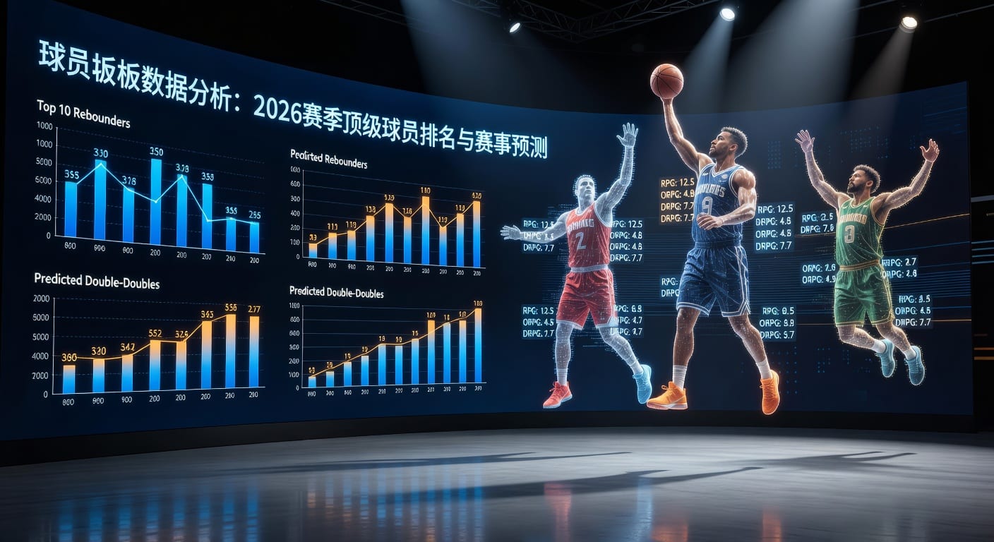 球员篮板数据：NBA最新顶级球员排名与技巧