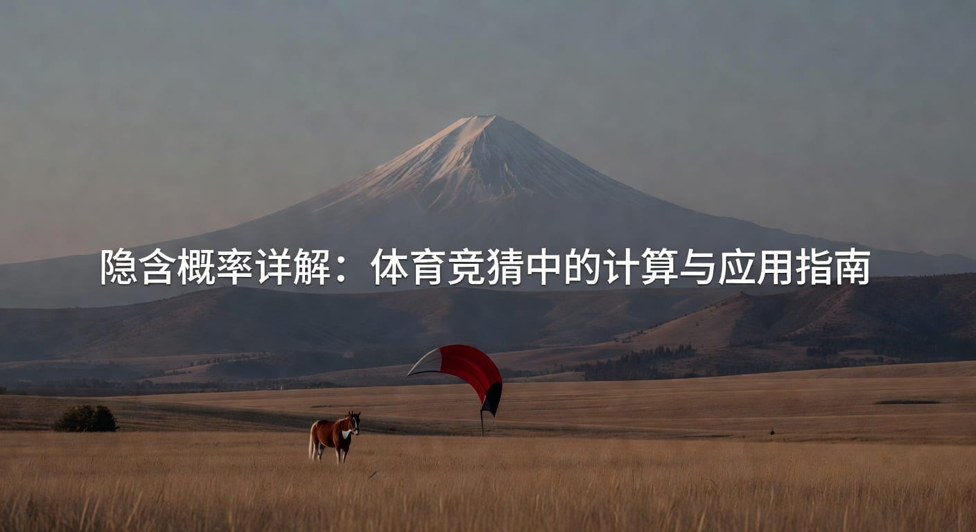 隐含概率详解：体育竞猜计算公式与实战技巧