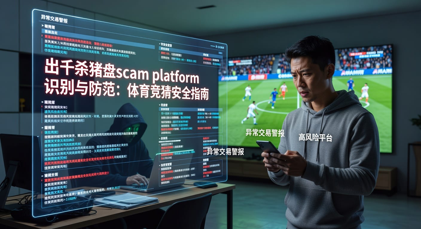 出千杀猪盘scam平台识别：体育竞猜避坑指南