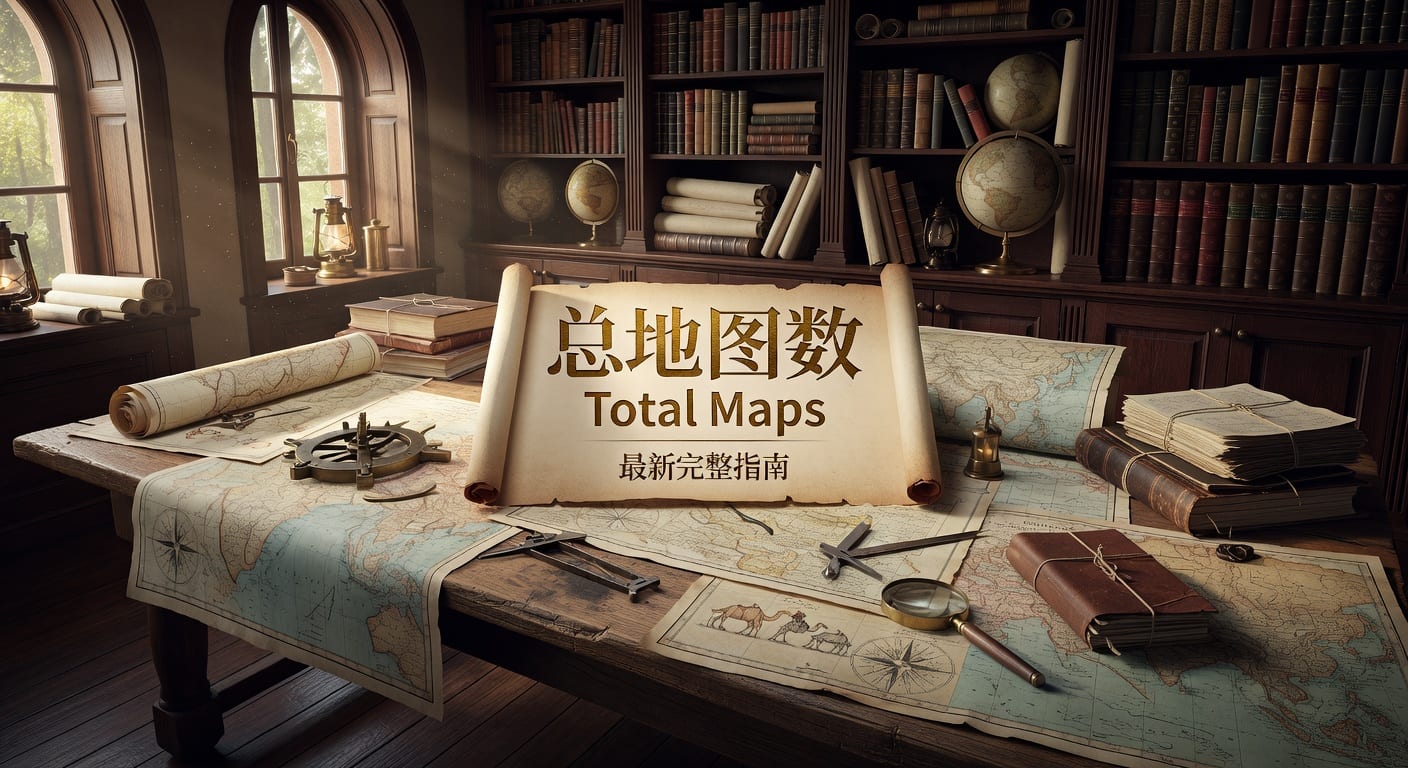 总地图数 Total Maps 最新数据汇总与分析