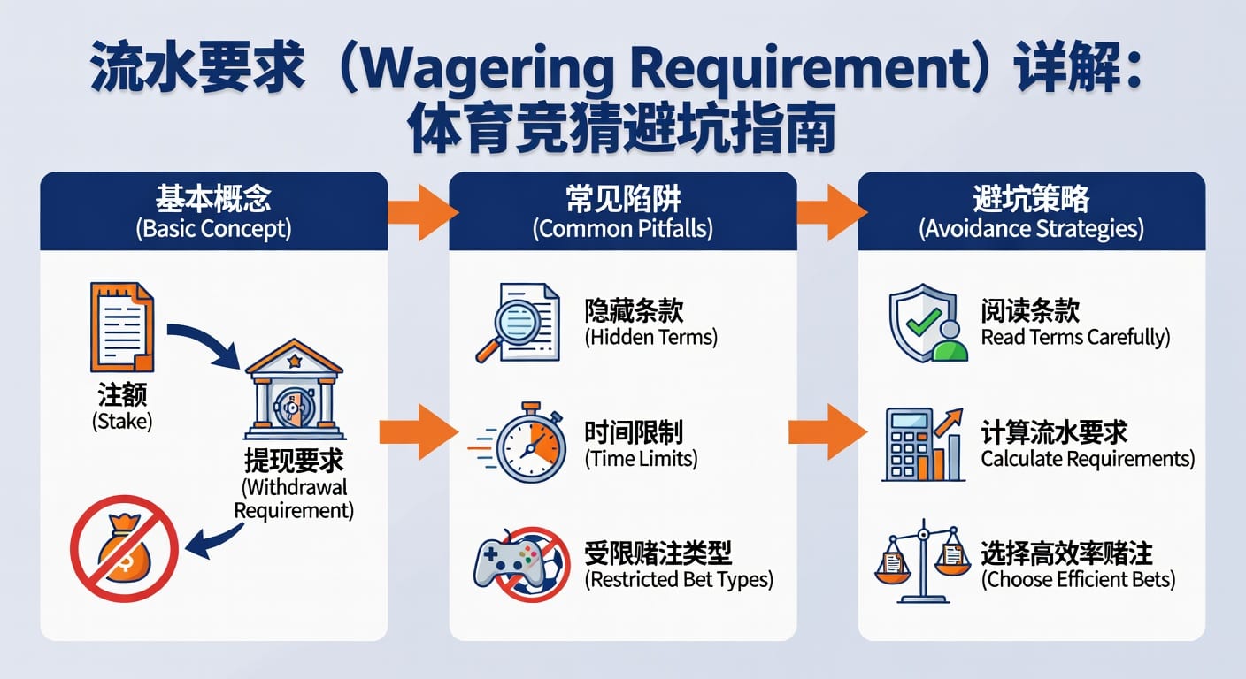 流水要求 sports wagering requirement 指南