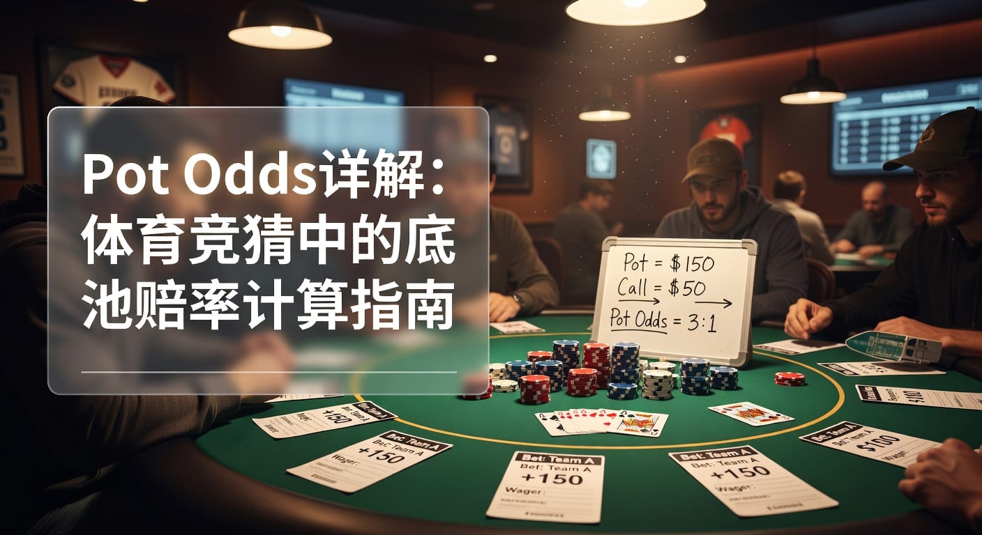 底池赔率 pot odds 详解：体育竞猜必备计算指南