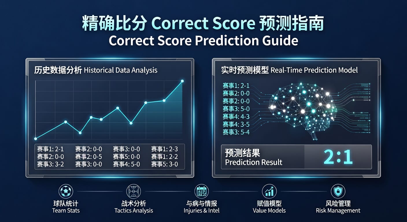 精确比分预测技巧：足球赛事最新分析指南
