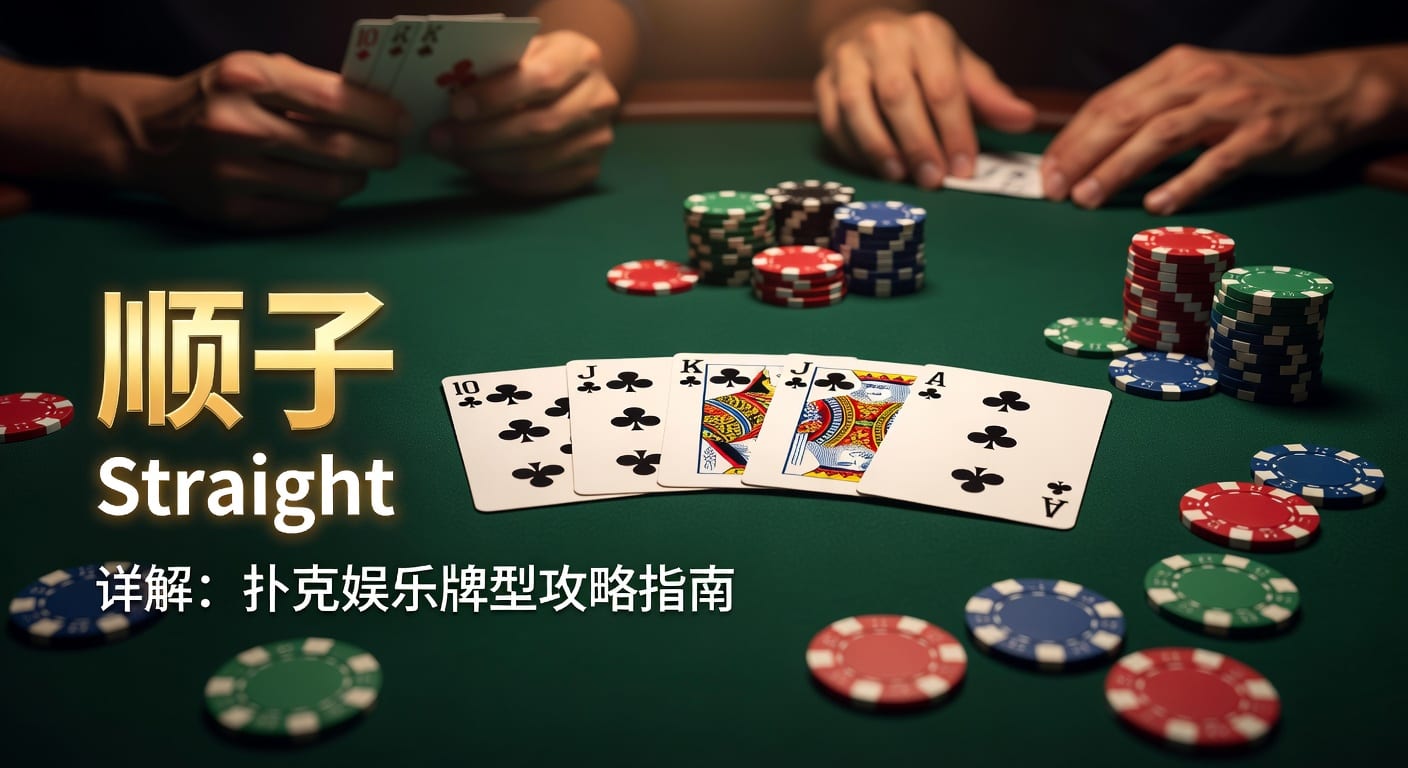 顺子 Straight 详解：规则概率与竞猜技巧